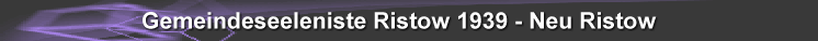 Gemeindeseeleniste Ristow 1939 - Neu Ristow